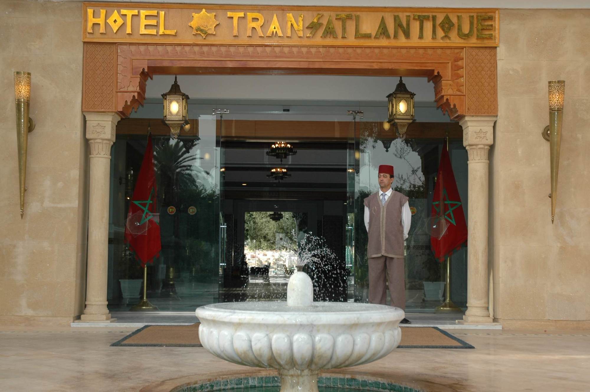 Hotel Transatlantique Meknès Exterior foto